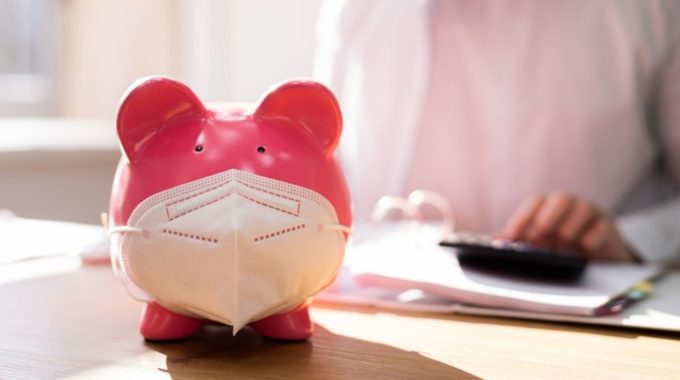 Piggy Bank With Face Mask Depicting New Guidance For SEISS Grant 5