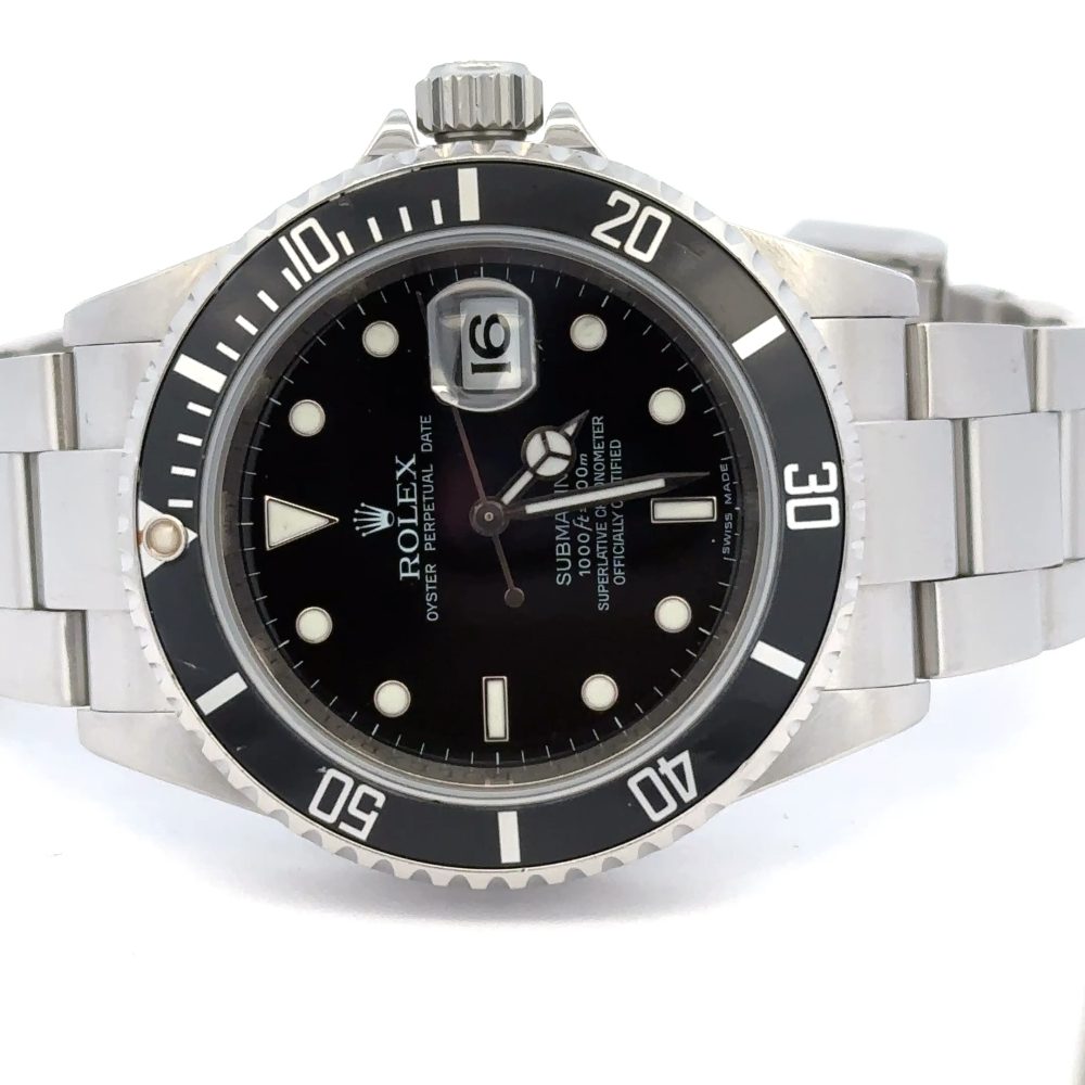 2009 Rolex Submariner 16610 B&P CG Watches